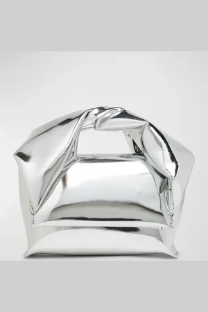 J.W.Anderson Twister Small Metallic Top-Handle Bag