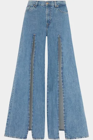 7 for all Mankind Willow Wide-Leg Split Pants
