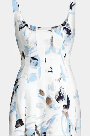 Significant Other Rosalie Printed Sleeveless Mini Dress