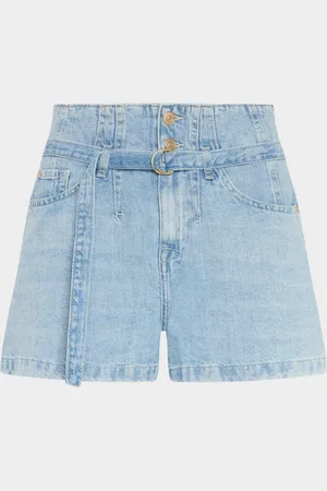 7 for all Mankind Belted Shorts