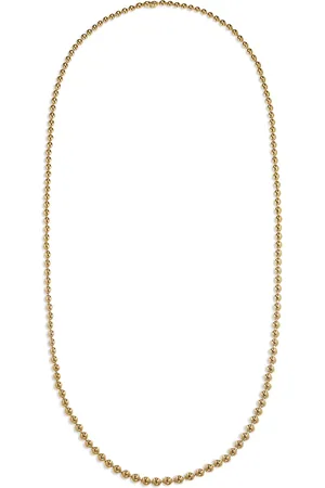 Cadar 18k Gold Bead Necklace, 36"L
