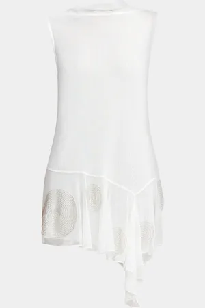 Significant Other Chelsea Beaded Draped Mini Dress