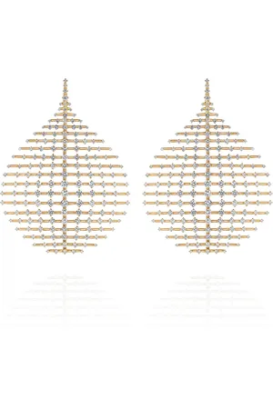 Fernando Jorge Brilliant 18k Diamond Disco Earrings