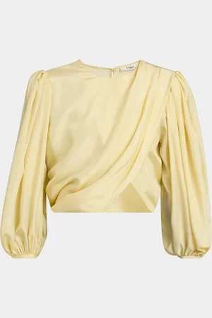 Chloé Draped Cropped Top