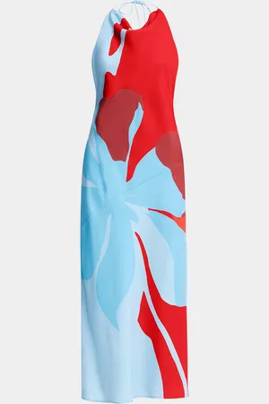 Significant Other Katy Floral Cowl-Neck Maxi Dress