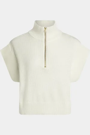 Varley Fulton Cropped Knit Top