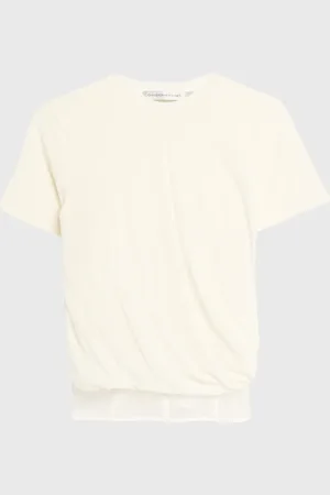 CHRISTOPHER ESBER Coiled Jersey Corset Tee