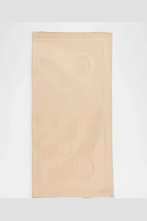 Giorgio Armani Logo Jacquard Silk Stole