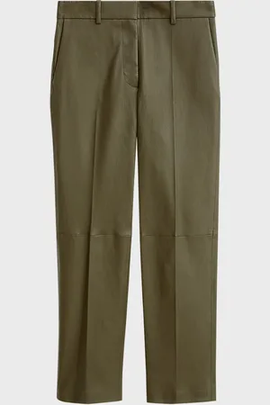 Joseph Coleman Cropped Stretch Leather Pants