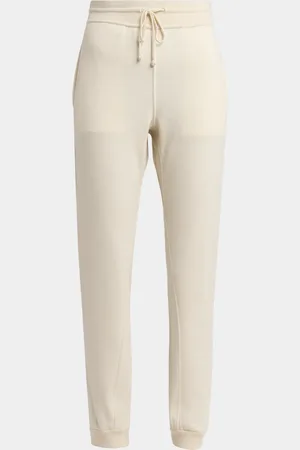 Loro Piana Cocooning Raw Cashmere Fleece Jogger Pants