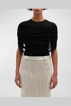 CHRISTOPHER ESBER Sonora Veiled Short-Sleeve T-Shirt