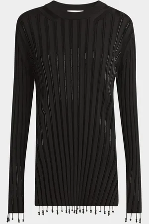 Jil Sander Beaded Crewneck Sweater