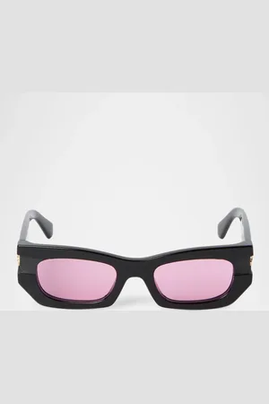 OFF-WHITE Belleville Acetate Rectangle Sunglasses