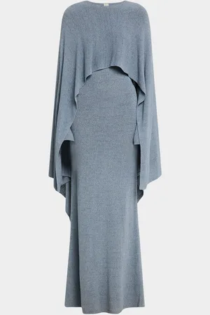 Totême Knit Cape Maxi Dress