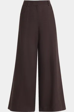 TWP Dees Wide-Leg Linen Trousers