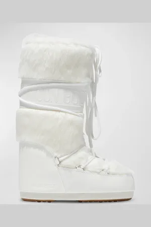 Moon Boot Icon Faux Fur Tall Snow Boots