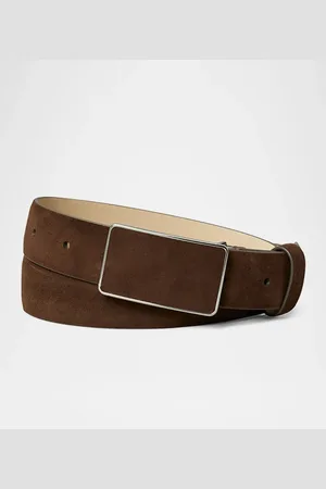 Tory Burch Suede Plate Belt