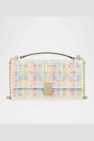 Kate Spade Deco mini tweed crossbody bag