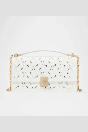 Kate Spade Deco mini flower eyelet leather crossbody bag
