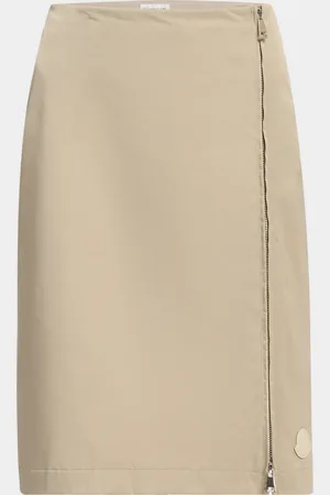 Moncler Knee-Length Zip Skirt
