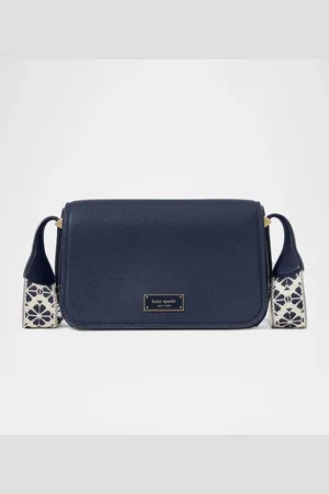 Kate Spade Liv flap leather crossbody bag