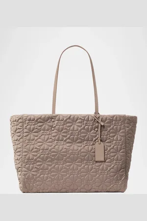Kate Spade Tilly large quilted fabric tote bag