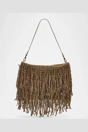 Brunello Cucinelli Opera Embellished Fringe Shoulder Bag
