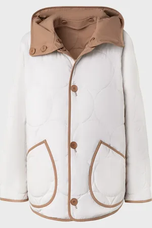 AKRIS Bicolor Techno Dot Quilted Jacket