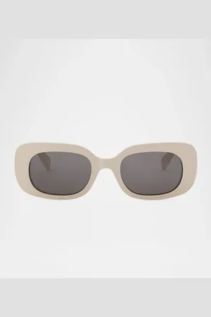 Céline Bold 3 Dots Acetate Rectangle Sunglasses