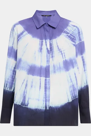 Kobi Halperin Cadia Tie-Dye Cotton Blouse
