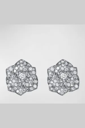 PIAGET Rose 18K Diamond Earrings