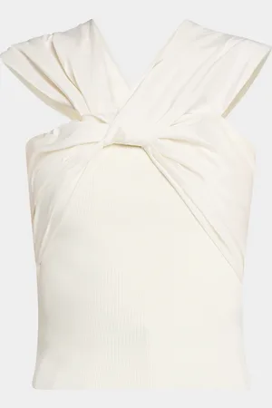 Simkhai Celiana Combo Off-The-Shoulder Top