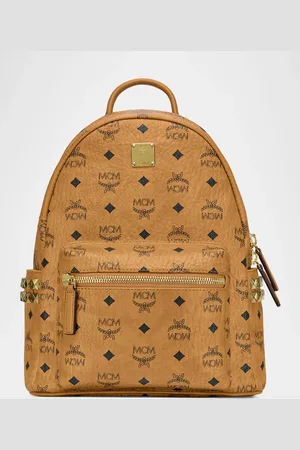 MCM Stark Visetos Small Side-Stud Backpack