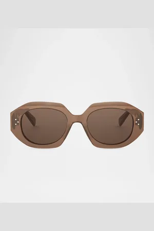 Céline 3 Dot Geometric Square Sunglasses
