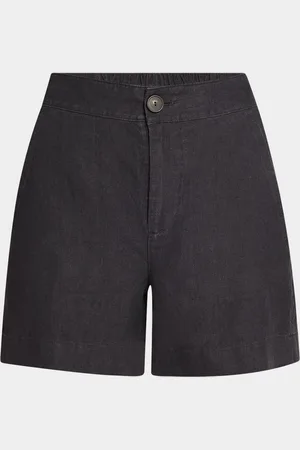 Vince Mid-Rise Hemp Shorts
