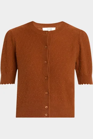 Frame The Cashmere Pointelle Cardigan
