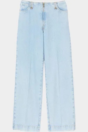 Sandro Bagatelle Wide-Leg Jeans