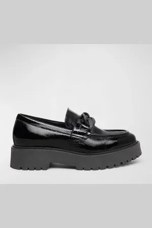 Nero Giardini Patent Chain Casual Loafers