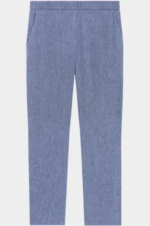 THEORY Treeca Pull-On Ankle Pants
