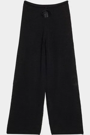 ONIA Linen Knit Drawstring Pants