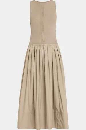 Proenza Schouler Tori Sleeveless Combo Dress