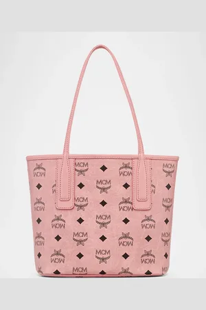 MCM Liz Mini Visetos Shopper Tote Bag