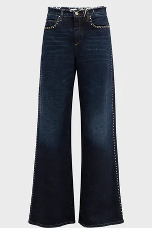 Dorothee Schumacher Denim Attraction Stud-Embellished Jeans