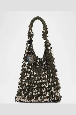 J.W.Anderson Sequined Crochet Hobo Bag