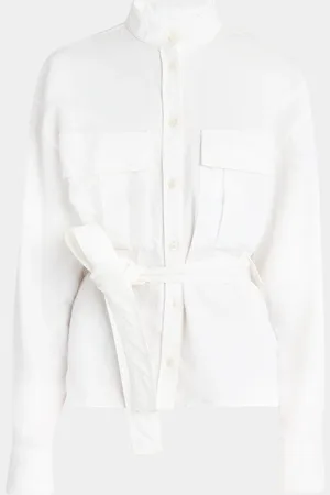 Salvatore Ferragamo Belted Utility Jacket