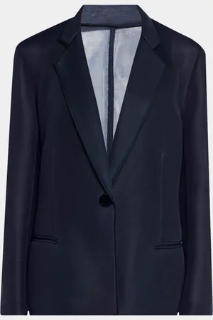 BRANDON MAXWELL The Pearl Single-Breasted Jacket