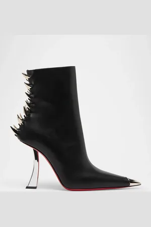 Christian Louboutin Kate Max Spike Red Sole Booties