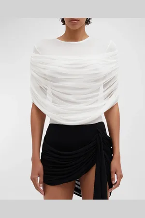 CHRISTOPHER ESBER Sonora Veiled Short-Sleeve T-Shirt