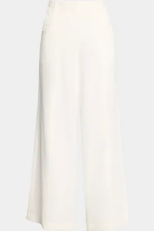 TWP Dees Wide-Leg Linen-Blend Trousers