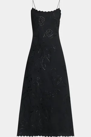 Bernadette Scallop Broderie Anglaise Dress